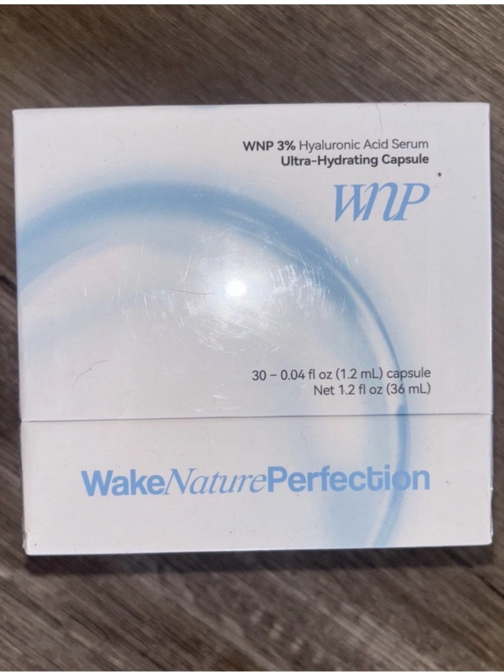 WNP Work Nature Perfection 3% Hyaluronic Acid Serum Capsule Ultra-Hydrating 30